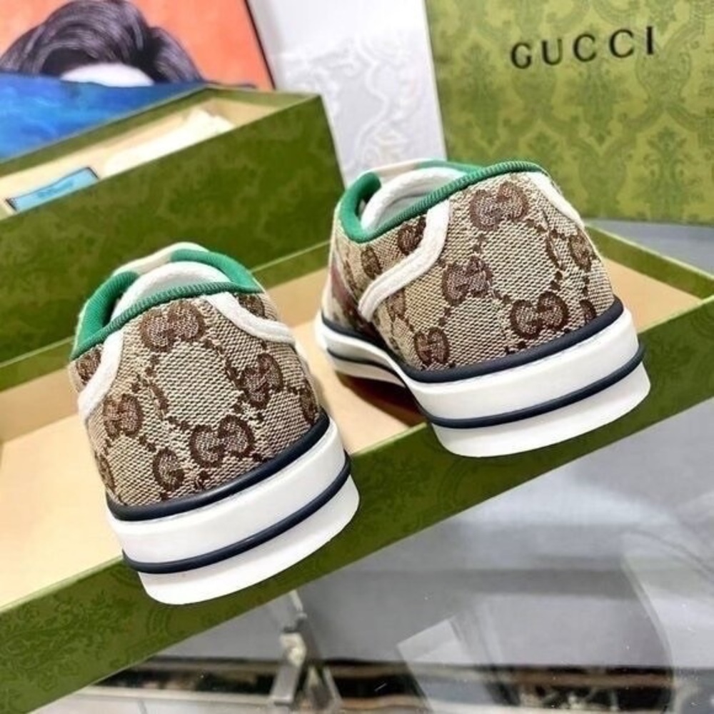 Women’s GG Guccis Tennis Shoes 1977 Sneaker - Picture 4 of 8